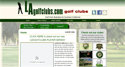 Desktop Screenshot of lagolfclubs.com