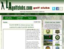 Tablet Screenshot of lagolfclubs.com